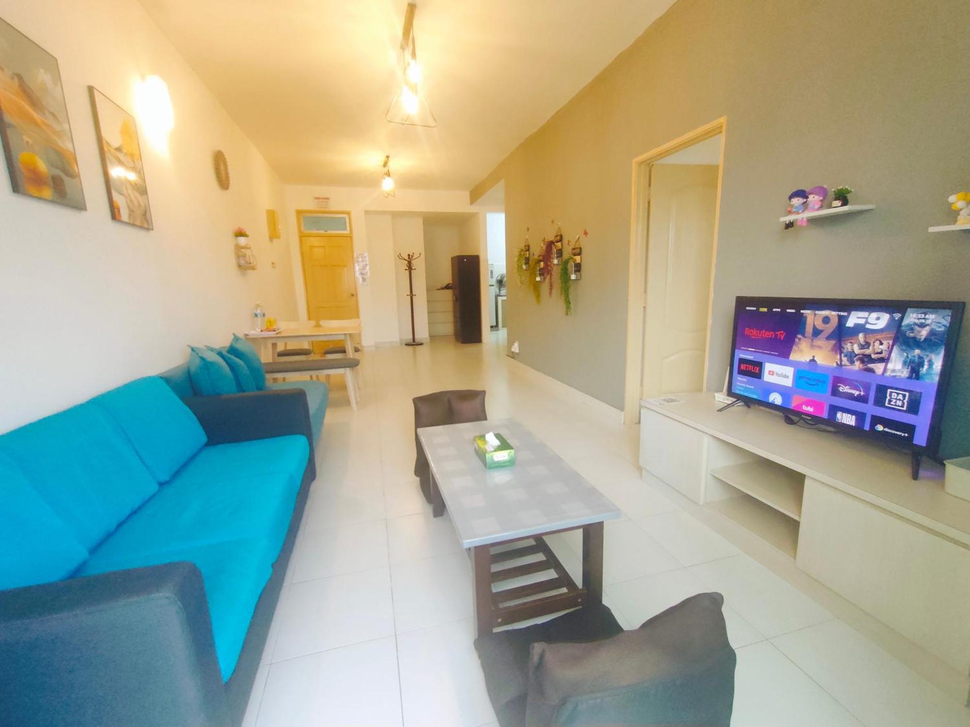 Maison Inn-jb Tebrau Staycation Walk Within 8 Mins To Ikea Toppen & Aeon Mall Apartment *